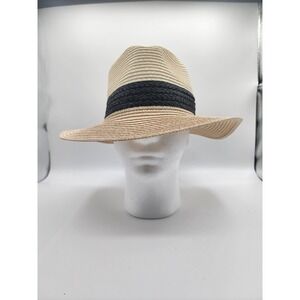 Women's‎ beach sun hat. Black trim. Beach. Vacation.
